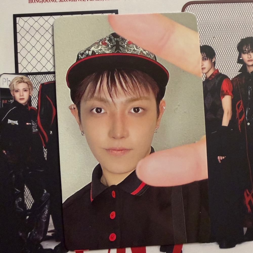 ATEEZ Hongjoong BAD Japanese Version POB Photocard